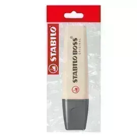 Resaltador, Boss, Punta Biselada 2.0-5.0 mm, Colores de Naturaleza, Beige, Pack x 1 Und.