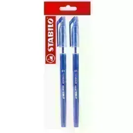 Bolígrafo, Excel 828NF, Punta Aguja 0.38 mm, cuerpo opaco, Azul, Pack x 2 Unds.