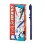 Bolígrafo, Re-Liner 868F, Punta Aguja 0.5 mm, Azul, Caja x 10 Unds. 