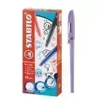 Bolígrafo, Re-Liner 868F, Punta Aguja 0.5 mm, Morado, Caja x 10 Unds. 