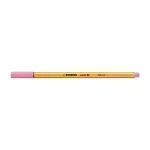 Micropunta/Felpa, Point 88, Punta Fina  0.4 mm, Rosado Claro, Unidad