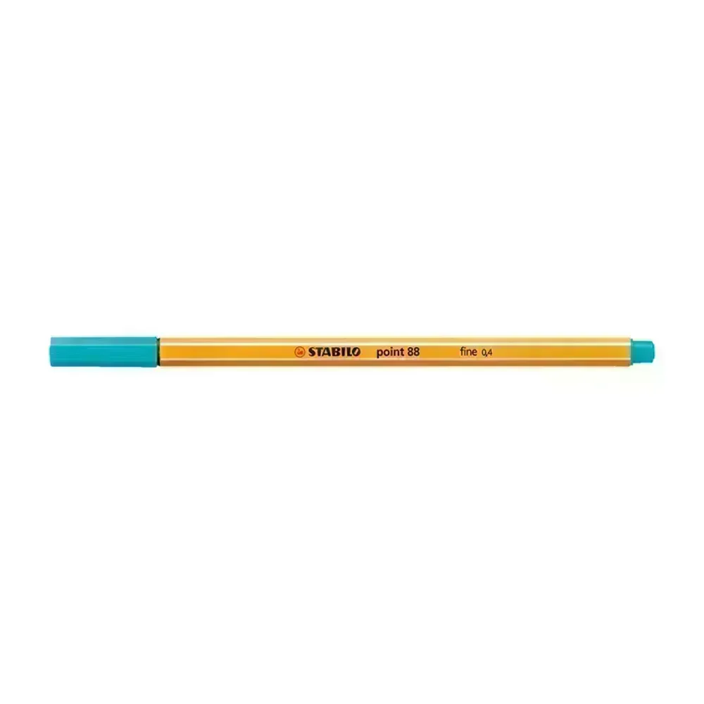 Micropunta/Felpa, Point 88, Punta Fina  0.4 mm, Azul Claro, Unidad