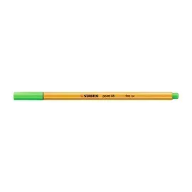 Micropunta/Felpa, Point 88, Punta Fina  0.4 mm, Verde Claro, Unidad