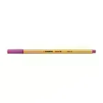 Micropunta/Felpa, Point 88, Punta Fina  0.4 mm, Rosado, Unidad