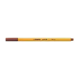 Micropunta/Felpa, Point 88, Punta Fina  0.4 mm, Sienna Tostado, Unidad