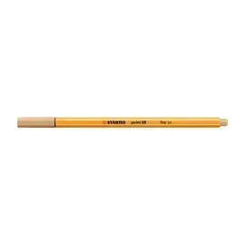 Micropunta/Felpa, Point 88, Punta Fina  0.4 mm, Ocre Claro, Unidad