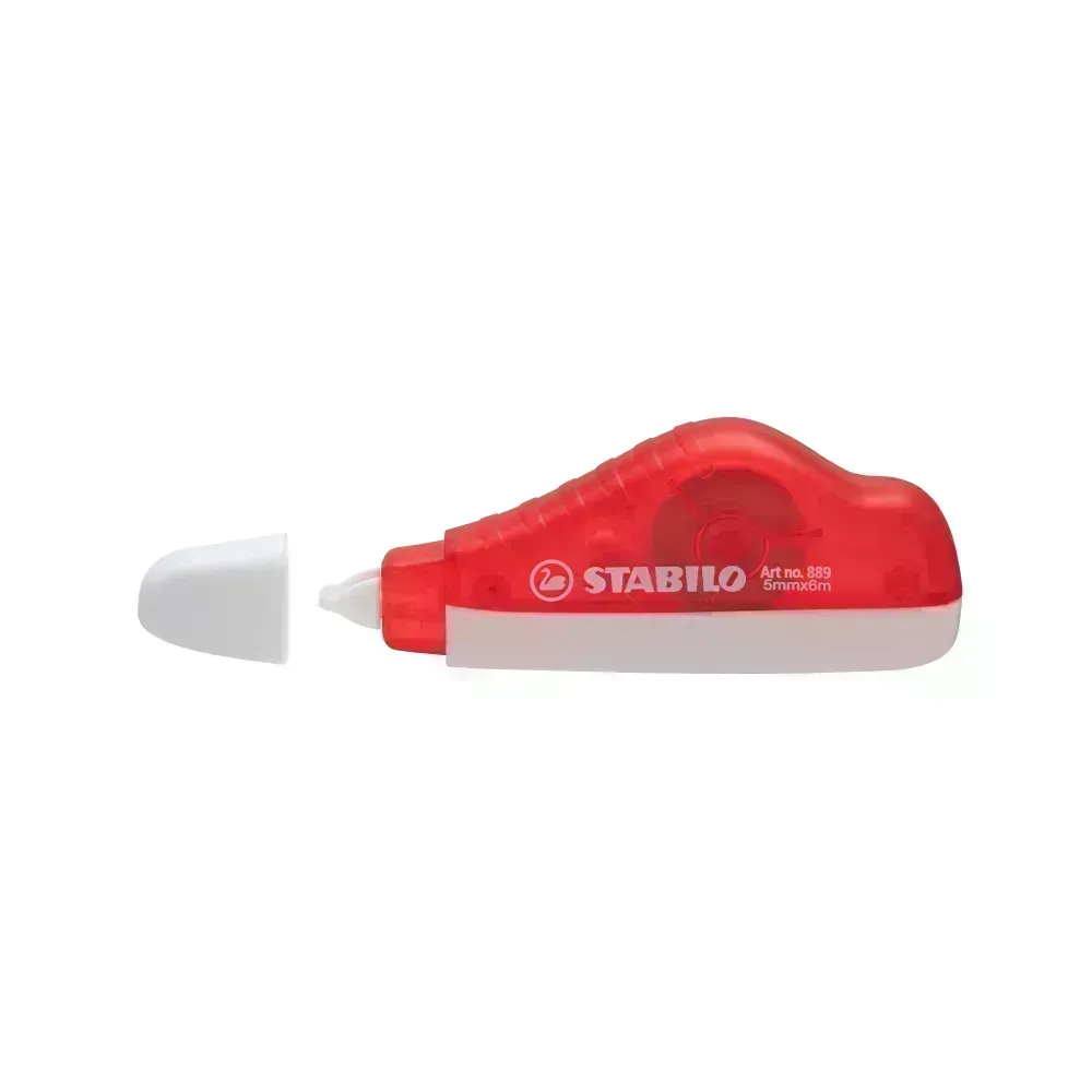 Corrector en Cinta, 889., 5 mm x 6 m. 3 Colores Surtidos, Pack x 1 Und. 