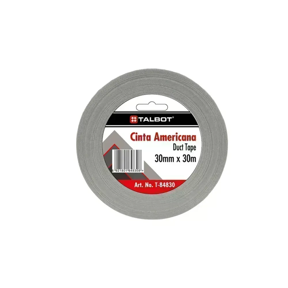 Cinta Adh. Americana, Duct Tape, 48 mm x 30 m. Und.