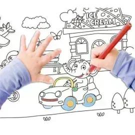 Coloring Roll, 31.5 cm x 355 cm, Diseño Viajes, 1 Und.