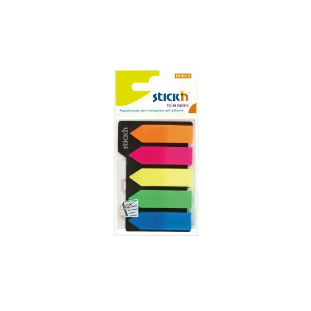 Film Index, Blister x 5 Col., 25 Flechas x Color