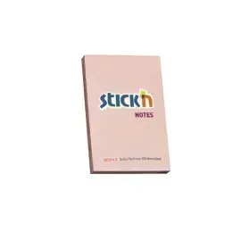 Notas Adhesivas Pastel, 3" x 2", Rosado, Block x 100 h.