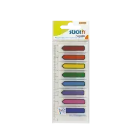 Film Index,  45 mm x 12 mm , Blister x 8 Col. 15 Flechas x Color