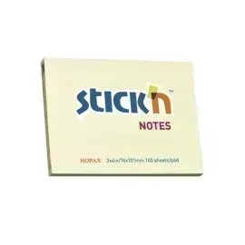Notas Adhesivas Amarillas, 3" x 4", Block x 100 h.
