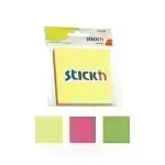 Notas Adhesivas Neón, 3" x 3" Blister x 3 Blocks x 50 h. c.u.