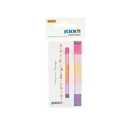 Paper Index, 50 mm x 20 mm, Blister x 6 Col. Spring, 30 Barras x Color