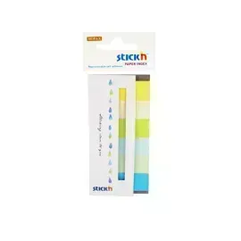 Paper Index, 50 mm x 20 mm, Blister x 6 Col. Summer, 30 Barras x Color