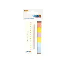 Paper Index, 50 mm x 20 mm, Blister x 6 Col. Candy, 30 Barras x Color