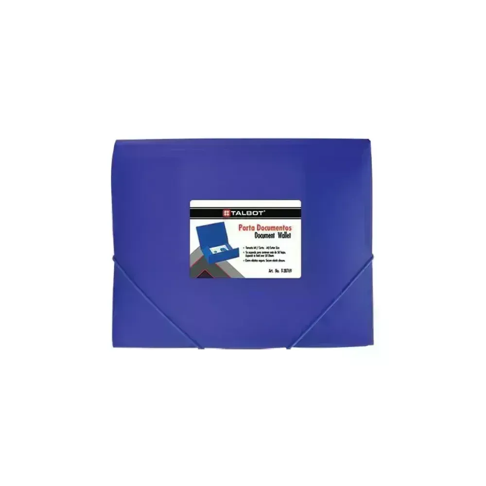 Porta Docs, Plástico Col. Sólido, Tam. A4/Carta