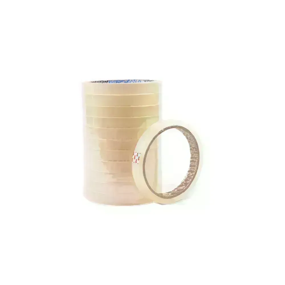 Cinta Adh. Transparente, 12 mm x 50 m, Pack x 12 Und