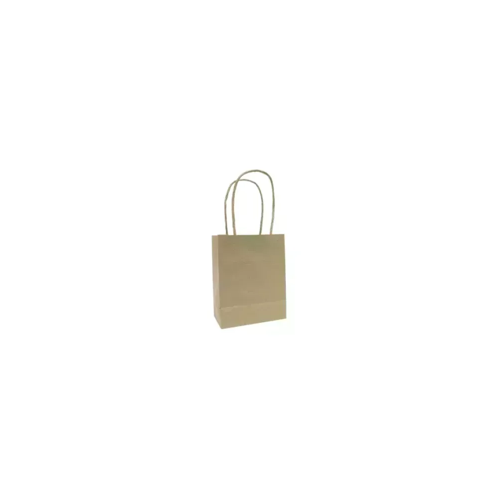 Bolsas de Regalo, Small, 11.3 cm x 14.4 cm, Kraft, 1 Und.