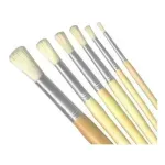 Pinceles, Cerda Redondos, Nro. 10, Caja x 12 Unds.