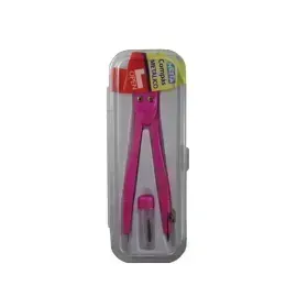 Compás Escolar, Multifunción, Estuche Rígido x 1 Und.