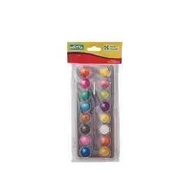 Acuarelas, Caja x 16 colores + Pincel.