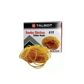 Bandas Elásticas, Nro. 18, Ambar, Caja x 85 g.