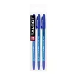 Bolígrafo, Ballpoint Pen, M, Pack x 3 Unds.,  Azul