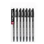 Bolígrafo, Ballpoint Pen, M, Pack x 6 Unds + 1,  Negro
