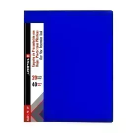 Carpeta de Presentación, 20 hojas, Tam. A4/Carta, 8 1/2" x 11", 1 Und.