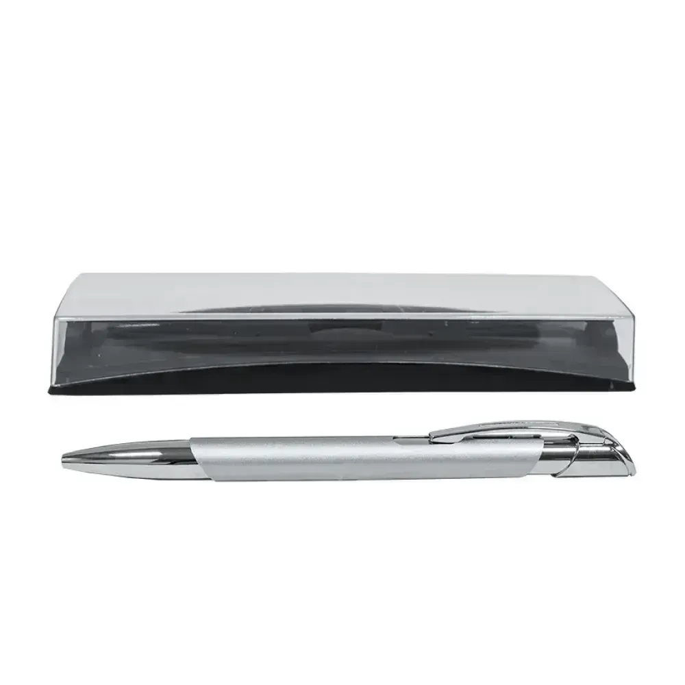 Bolígrafo, Ejecutivo, M, Estuche de Regalo x 1 Und. (cuerpo Plateado)