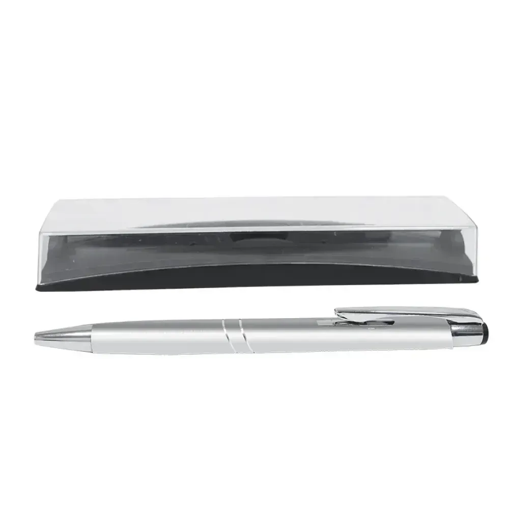 Bolígrafo, Ejecutivo, M, Estuche de Regalo x 1 Und. (cuerpo Plateado)