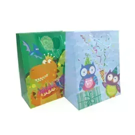 Bolsas de Regalo, Large, 26.2 cm x 32.6 cm, Cumpleaños niños, 1 Und.