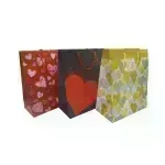 Bolsas de Regalo, Large, 26.2 cm x 32.6 cm, Hearts,  Love, 1 Und.
