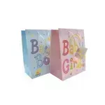Bolsas de Regalo, Medium, 18 cm x 22.5 cm, Baby Shower, 1 Und.
