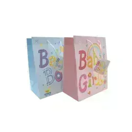 Bolsas de Regalo, Medium, 18 cm x 22.5 cm, Baby Shower, 1 Und.