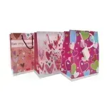 Bolsas de Regalo, Medium, 18 cm x 22.5 cm, Hearts, Love, 1 Und.