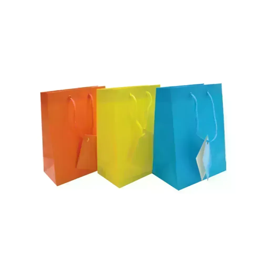 Bolsas de Regalo, Small, 11.3 cm x 14.4 cm, Colores Lisos, 1 Und.