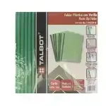 Flip Plástico, Tam. Carta, Verde, Pack x 6 Unds.