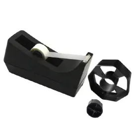 Dispensador de Cintas Adh., con Adaptador, Caja x 1 Und. (Col. Negro)