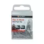 Clips, Níquel, 33 mm, Caja Plastica x 80 Unds.