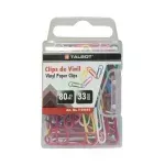 Clips, Vinyl, 33 mm, Caja Plastica x 80 Unds.