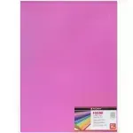 Goma Eva Estándar, Tam. 50 cm x 70 cm,, 2 mm, Pack x 10 h. Rosa 