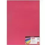 Goma Eva Estándar, Tam. 50 cm x 70 cm, 2 mm, Pack x 10 h. Rojo