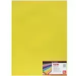 Goma Eva Estándar, Tam. 50 cm x 70 cm, 2 mm, Pack x 10 h. Amarillo