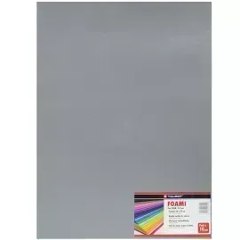 Goma Eva Estándar, Tam. 50 cm x 70 cm, 2 mm, Pack x 10 h. Gris