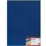 Goma Eva Estándar, Tam. 50 cm x 70 cm, 2 mm, Pack x 10 h. Azul Marino