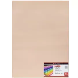 Goma Eva Estándar, Tam. 50 cm x 70 cm, 2 mm, Pack x 10 h. Piel Claro