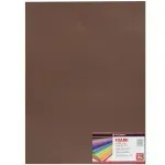 Goma Eva Estándar, Tam. 50 cm x 70 cm, 2 mm, Pack x 10 h. Marrón